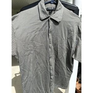 Murano Italia Men Large Short Sleeve Polo Shirt‎ Mercerizeo Cotton Made In Italy